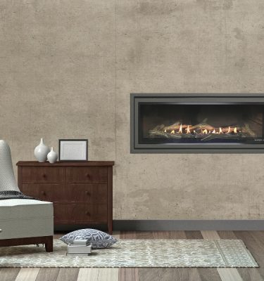 SLR-X balanced flue gas fireplace